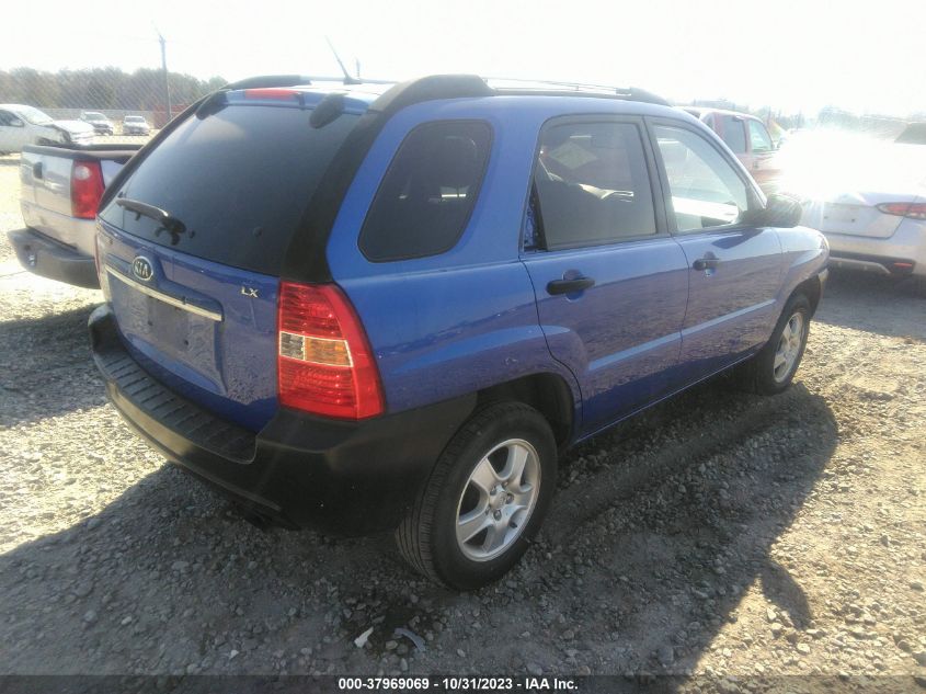 2007 Kia Sportage Lx VIN: KNDJF724577440776 Lot: 37969069