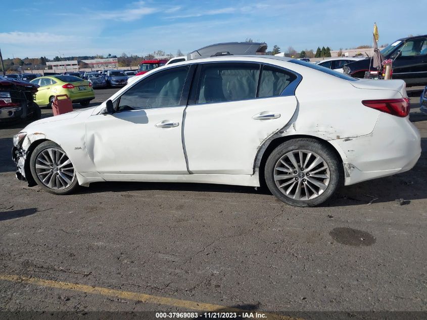 2018 Infiniti Q50 3.0T Luxe VIN: JN1EV7AR4JM431015 Lot: 37969083