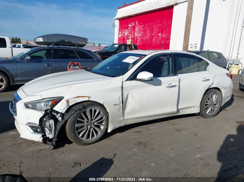 2018 Infiniti Q50 3.0T Luxe VIN: JN1EV7AR4JM431015 Lot: 37969083