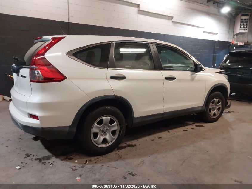 2015 Honda Cr-V Lx VIN: 5J6RM4H34FL115896 Lot: 37969106