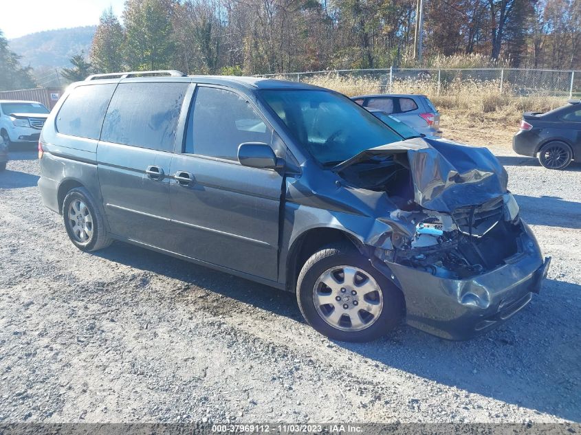 2004 Honda Odyssey Ex VIN: 5FNRL18844B100446 Lot: 37969112