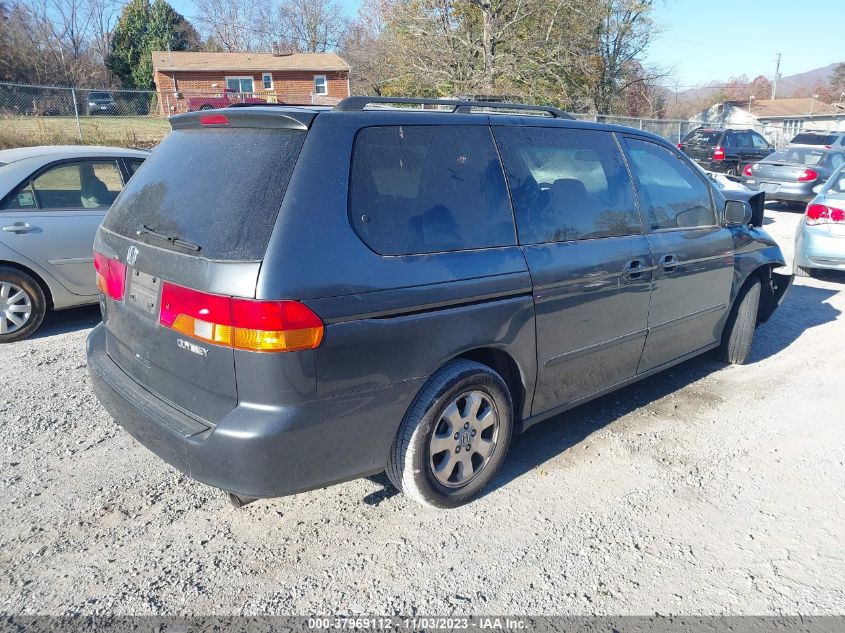 2004 Honda Odyssey Ex VIN: 5FNRL18844B100446 Lot: 37969112