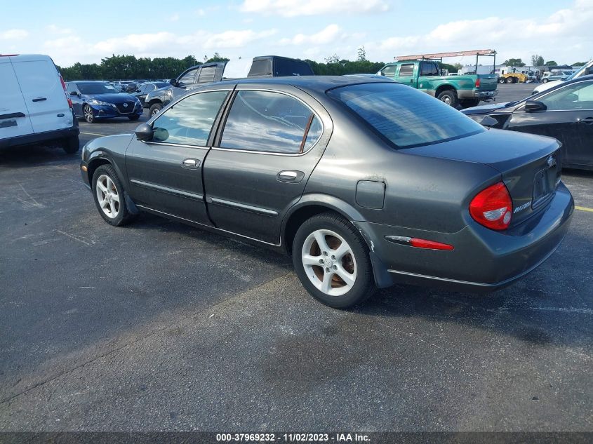 2000 Nissan Maxima Gle/Gxe/Se VIN: JN1CA31D0YT519446 Lot: 37969232