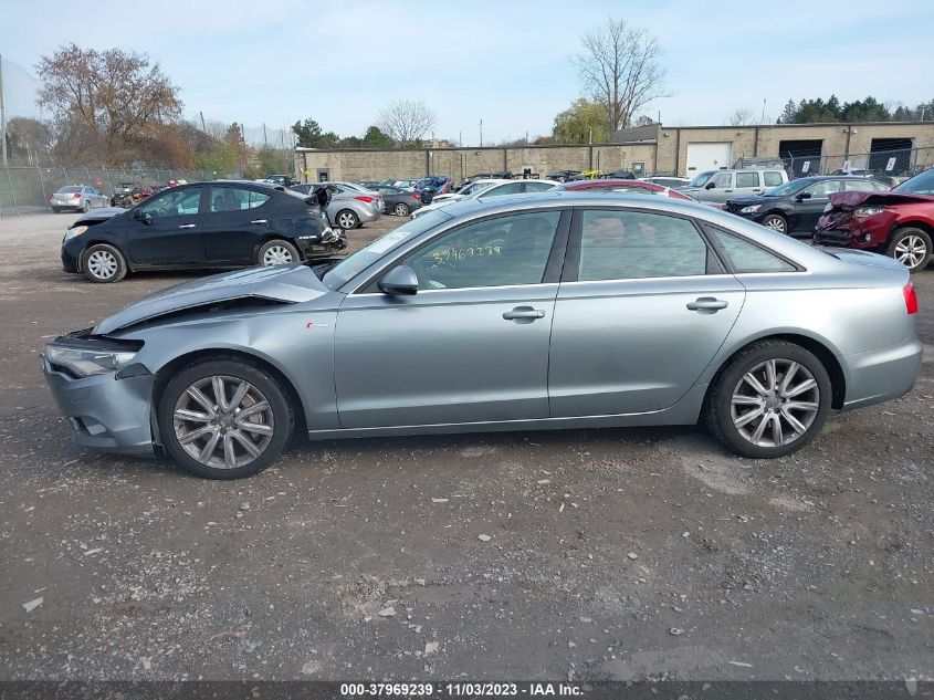 2013 Audi A6 3.0T Premium VIN: WAUGGAFC6DN037481 Lot: 37969239