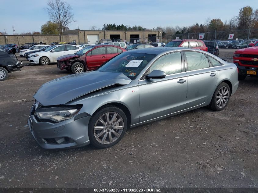 2013 Audi A6 3.0T Premium VIN: WAUGGAFC6DN037481 Lot: 37969239