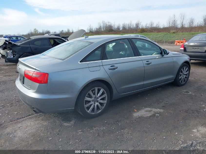 2013 Audi A6 3.0T Premium VIN: WAUGGAFC6DN037481 Lot: 37969239