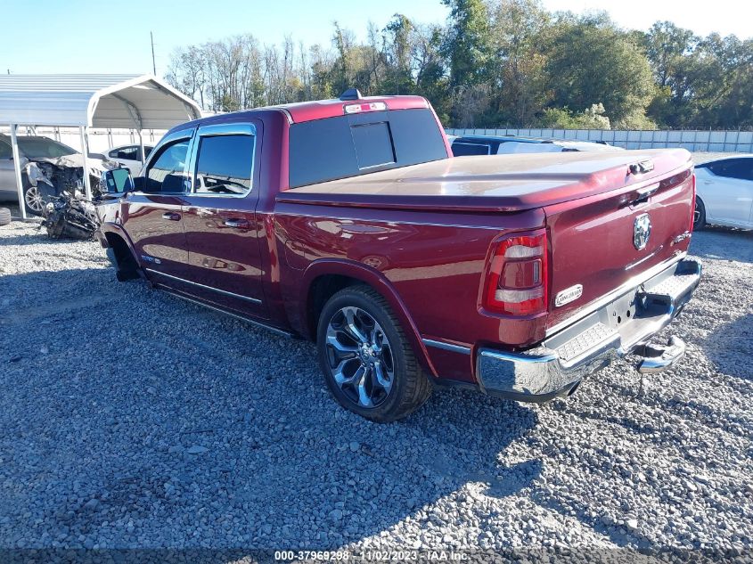 2019 Ram 1500 Longhorn 4X4 5'7" Box VIN: 1C6SRFKT3KN671202 Lot: 37969298