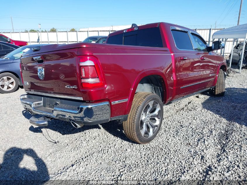 2019 Ram 1500 Longhorn 4X4 5'7" Box VIN: 1C6SRFKT3KN671202 Lot: 37969298