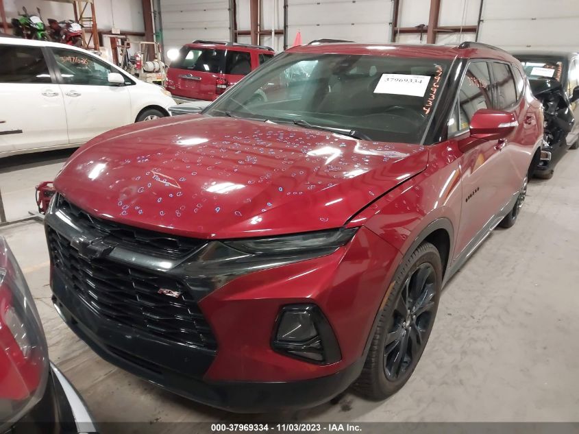 2020 Chevrolet Blazer Rs VIN: 3GNKBKRS8LS624510 Lot: 37969334