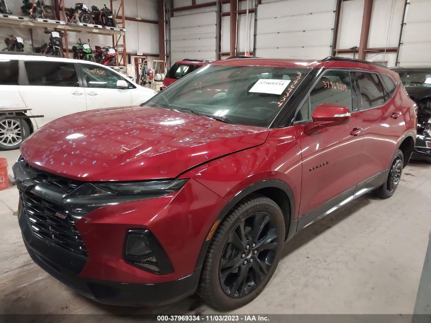 2020 Chevrolet Blazer Rs VIN: 3GNKBKRS8LS624510 Lot: 37969334