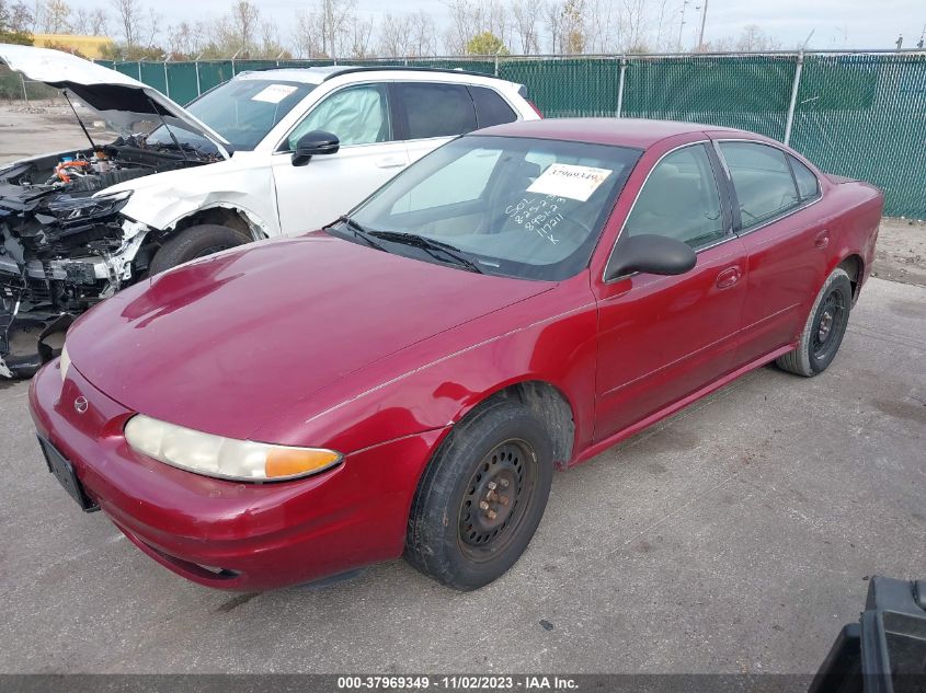 2004 Oldsmobile Alero Gx VIN: 1G3NK52F04C117211 Lot: 37969349