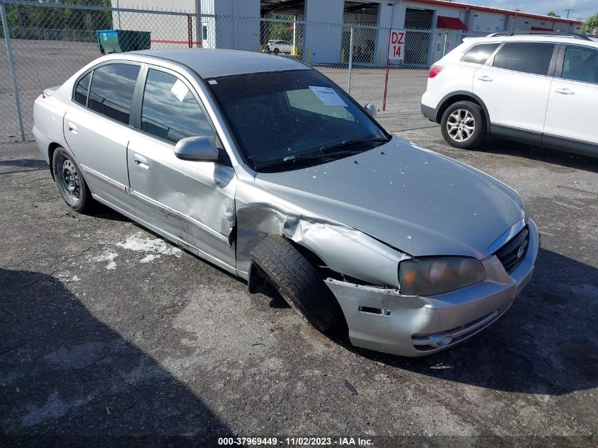 2005 Hyundai Elantra Gls/Gt VIN: KMHDN46D95U064571 Lot: 37969449