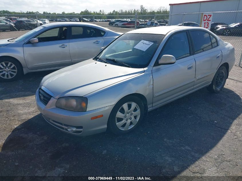 2005 Hyundai Elantra Gls/Gt VIN: KMHDN46D95U064571 Lot: 37969449