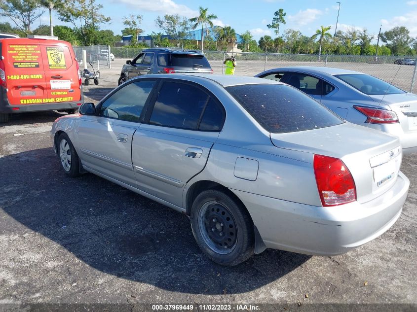 2005 Hyundai Elantra Gls/Gt VIN: KMHDN46D95U064571 Lot: 37969449