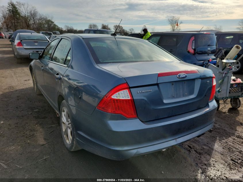 2012 Ford Fusion Se VIN: 3FAHP0HA0CR131824 Lot: 37969554