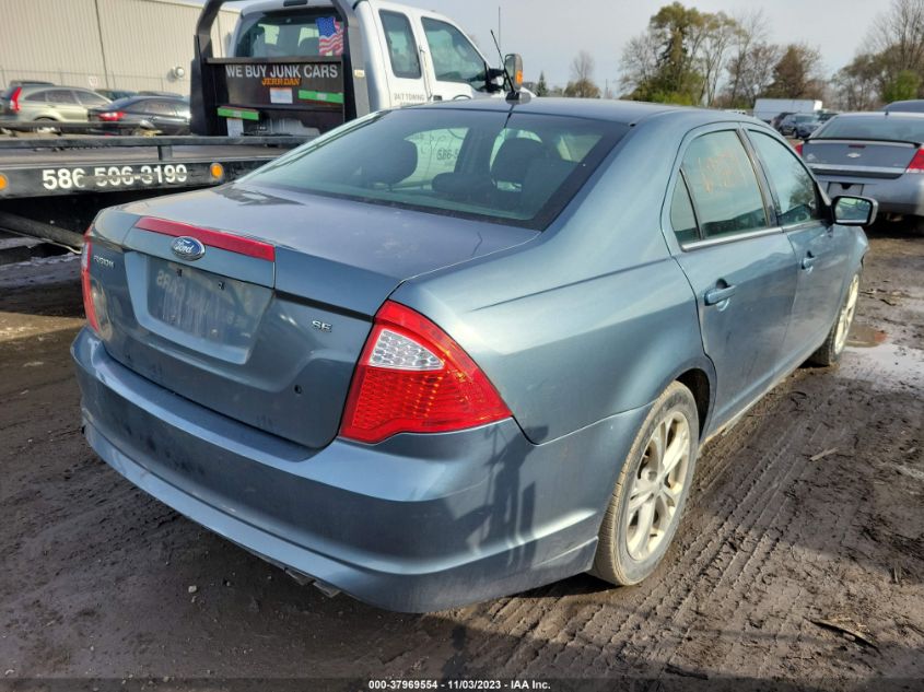 2012 Ford Fusion Se VIN: 3FAHP0HA0CR131824 Lot: 37969554