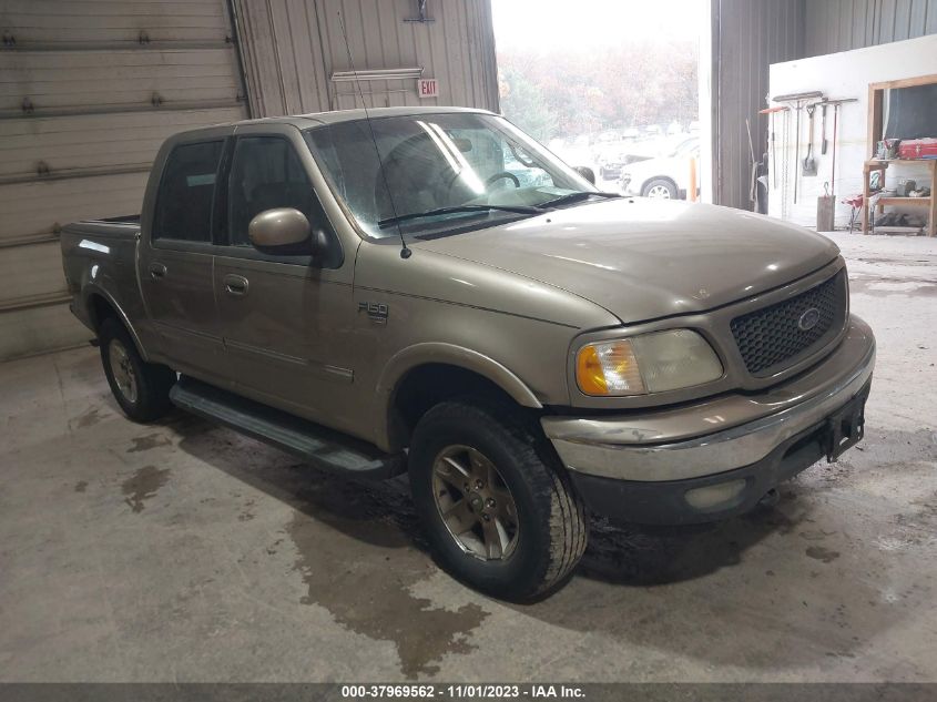 2002 Ford F-150 King Ranch/Lariat/Xlt VIN: 1FTRW08L52KB31470 Lot: 37969562