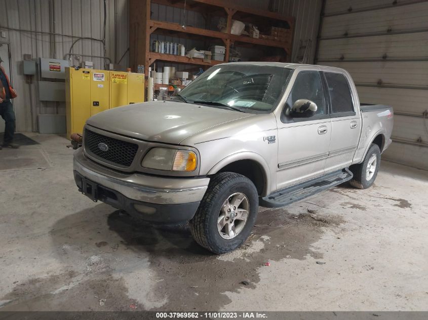 2002 Ford F-150 King Ranch/Lariat/Xlt VIN: 1FTRW08L52KB31470 Lot: 37969562