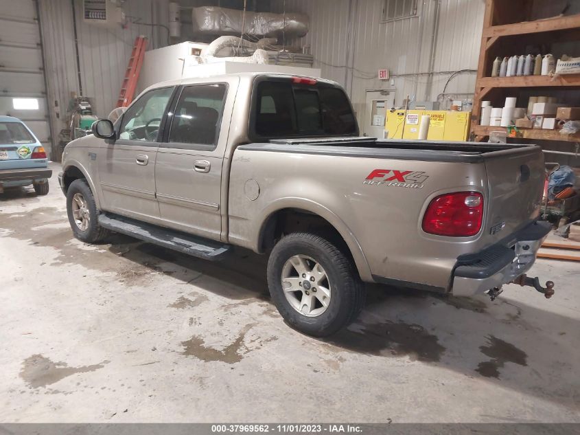 2002 Ford F-150 King Ranch/Lariat/Xlt VIN: 1FTRW08L52KB31470 Lot: 37969562