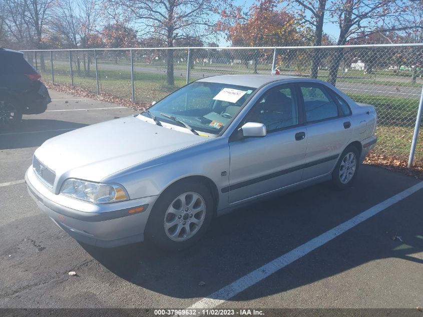 2000 Volvo S40 A/As VIN: YV1VS2551YF539486 Lot: 37969632