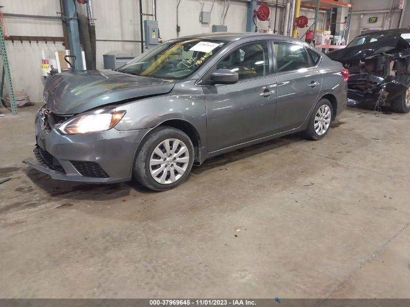 2019 Nissan Sentra S VIN: 3N1AB7AP3KY395614 Lot: 37969645