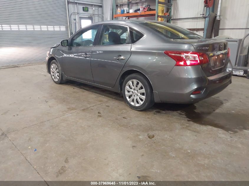 2019 Nissan Sentra S VIN: 3N1AB7AP3KY395614 Lot: 37969645