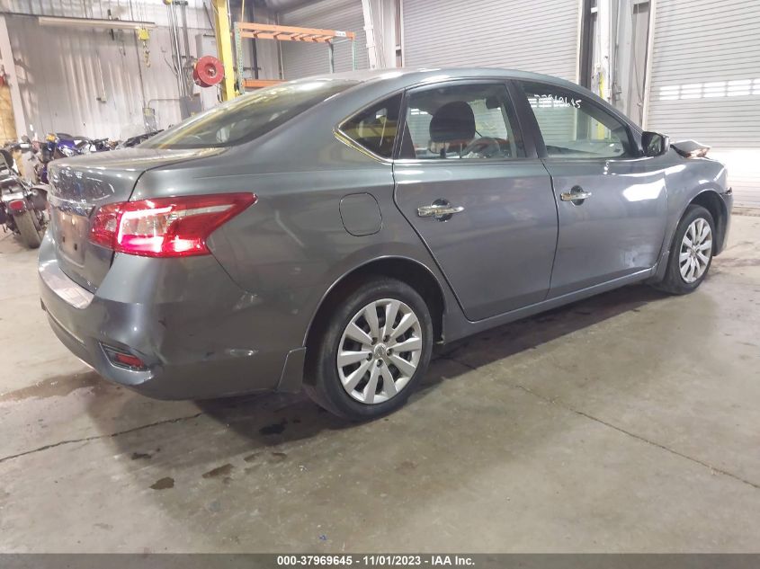 2019 Nissan Sentra S VIN: 3N1AB7AP3KY395614 Lot: 37969645