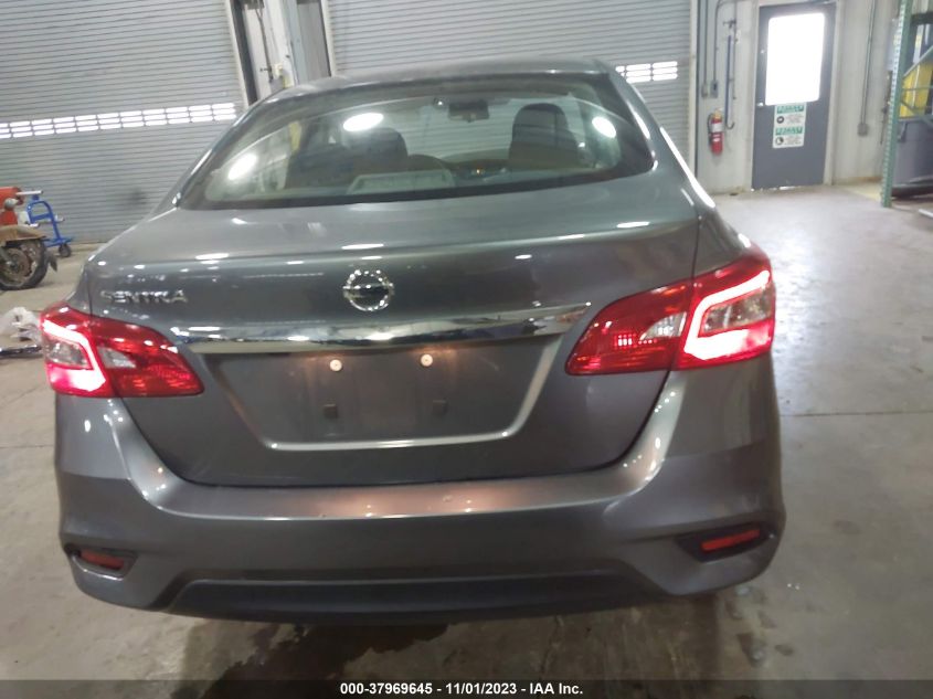 2019 Nissan Sentra S VIN: 3N1AB7AP3KY395614 Lot: 37969645