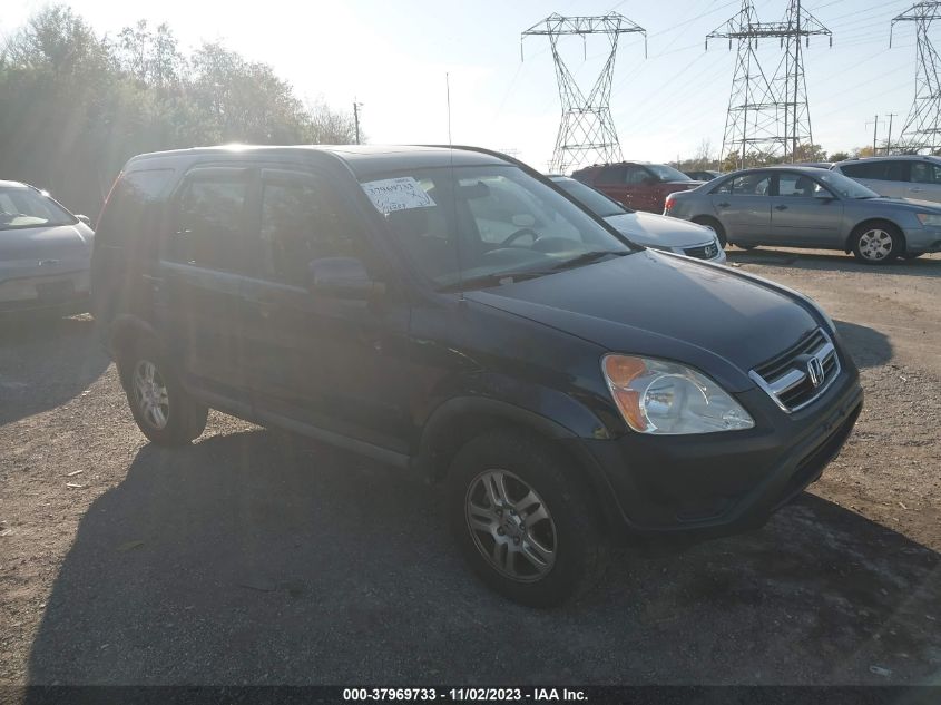 2003 Honda Cr-V Ex VIN: SHSRD78803U160800 Lot: 37969733