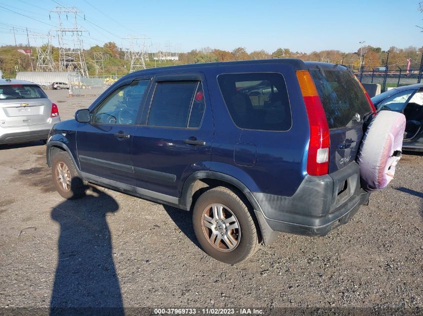 2003 Honda Cr-V Ex VIN: SHSRD78803U160800 Lot: 37969733