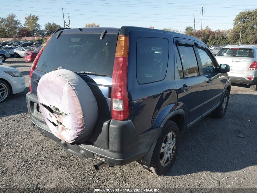 2003 Honda Cr-V Ex VIN: SHSRD78803U160800 Lot: 37969733