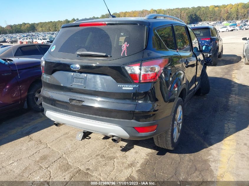 2017 Ford Escape Titanium VIN: 1FMCU0J91HUE20509 Lot: 37969796