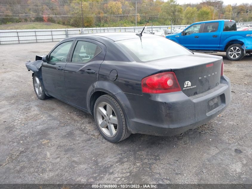 2011 Dodge Avenger Lux VIN: 1B3BD2FG1BN523595 Lot: 37969800