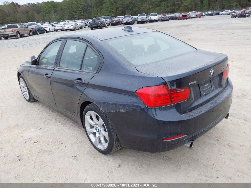 2013 BMW 335I xDrive VIN: WBA3B9C50DF586203 Lot: 37969826