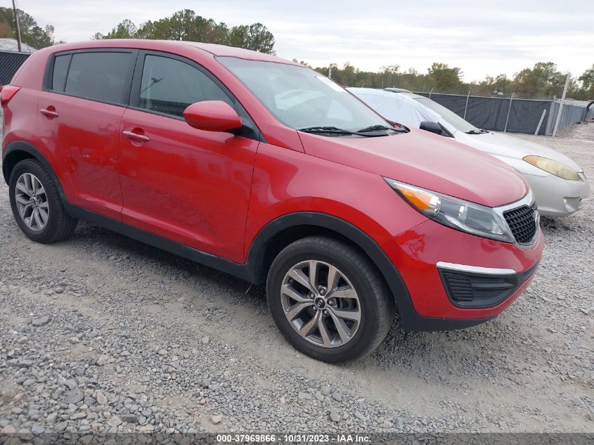 2015 Kia Sportage Lx VIN: KNDPB3AC2F7758943 Lot: 37969866