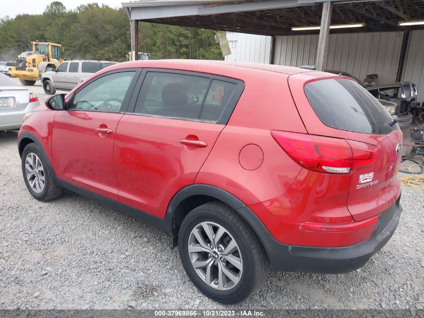 2015 Kia Sportage Lx VIN: KNDPB3AC2F7758943 Lot: 37969866