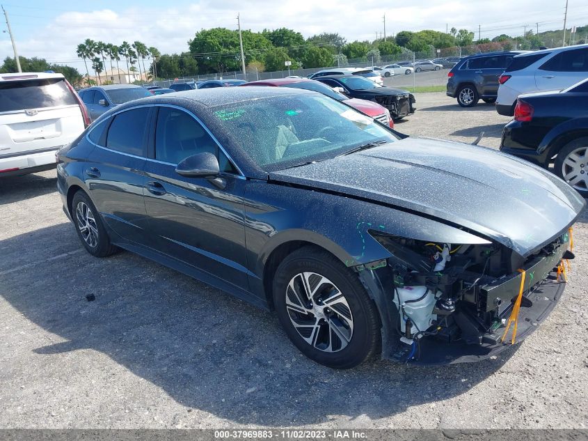 2023 Hyundai Sonata Hybrid Blue VIN: KMHL24JJ1PA072802 Lot: 37969883