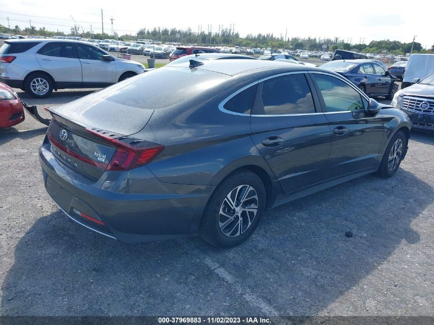 2023 Hyundai Sonata Hybrid Blue VIN: KMHL24JJ1PA072802 Lot: 37969883