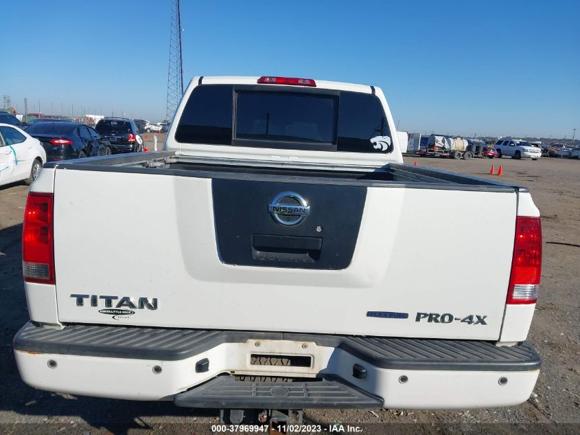 2011 Nissan Titan Pro-4X VIN: 1N6BA0EC4BN305030 Lot: 37969947