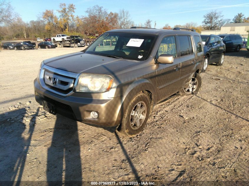 2010 Honda Pilot Touring VIN: 5FNYF4H90AB002927 Lot: 37969977