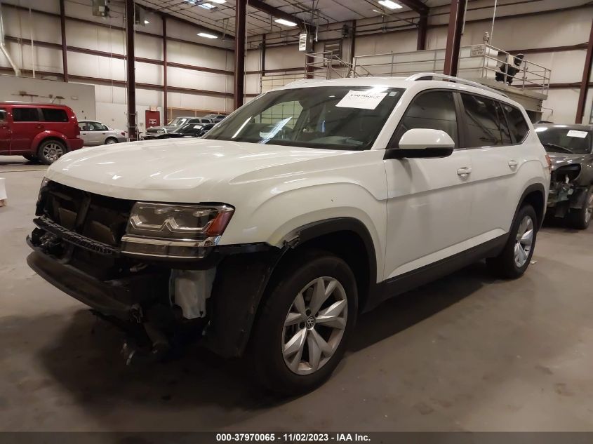 2018 Volkswagen Atlas 2.0T Se VIN: 1V2CP2CA7JC595257 Lot: 37970065