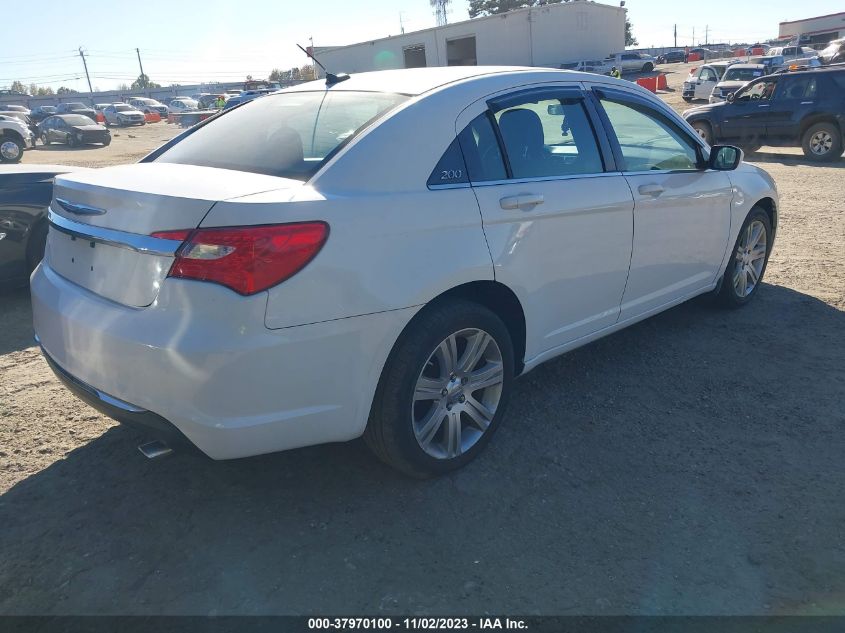 2013 Chrysler 200 Lx VIN: 1C3CCBAB2DN685700 Lot: 37970100