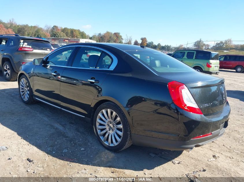 2014 Lincoln Mks VIN: 1LNHL9DK0EG603941 Lot: 37970149