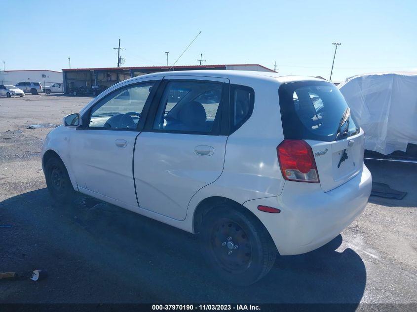 2008 Chevrolet Aveo Ls VIN: KL1TD66658B279825 Lot: 37970190