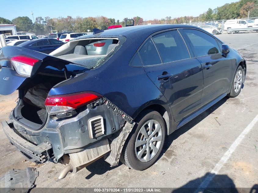 2020 Toyota Corolla Le VIN: JTDEPRAE8LJ088133 Lot: 37970204