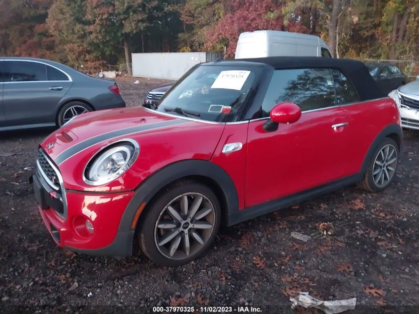 2019 Mini Convertible Cooper S VIN: WMWWG9C5XK3J31131 Lot: 37970325