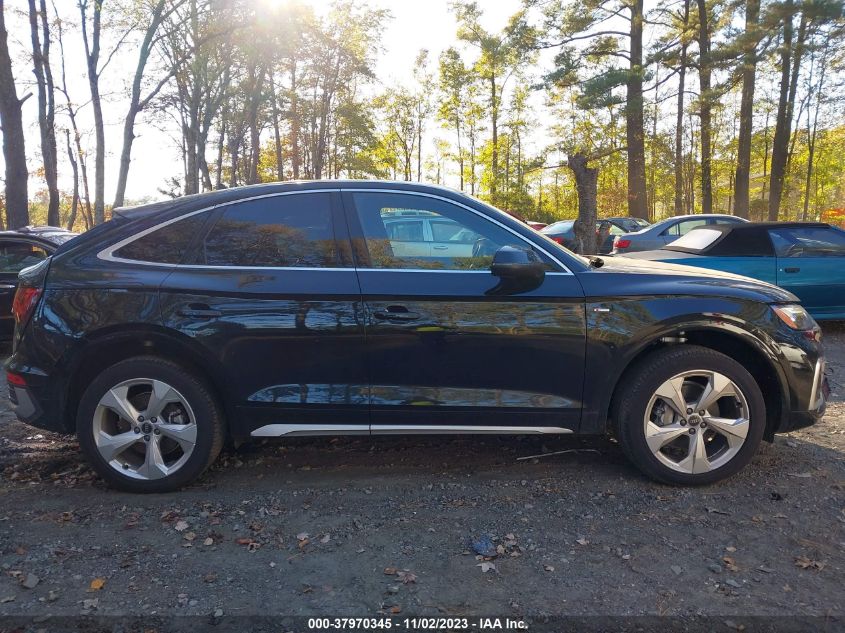 2023 Audi Q5 Sportback S Line Premium Plus VIN: WA15AAFY1P2092587 Lot: 37970345