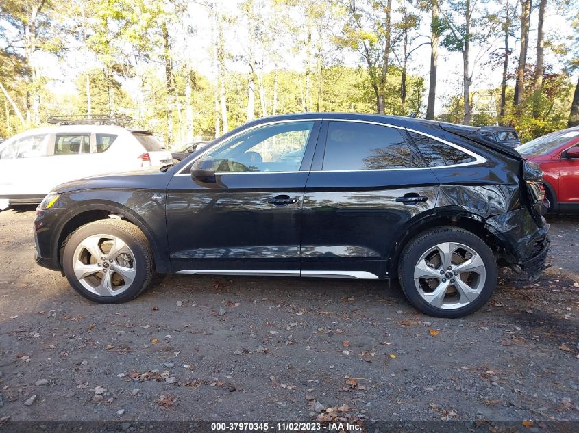 2023 Audi Q5 Sportback S Line Premium Plus VIN: WA15AAFY1P2092587 Lot: 37970345