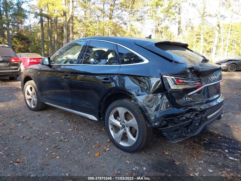 2023 Audi Q5 Sportback S Line Premium Plus VIN: WA15AAFY1P2092587 Lot: 37970345