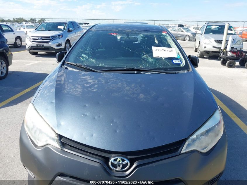 2015 Toyota Corolla L VIN: 2T1BURHE6FC260628 Lot: 37970425